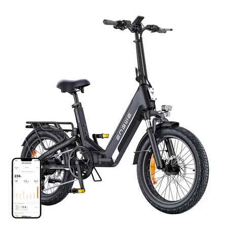ENGWE L20 3.0 BOOST 250W 20" Electric Bike (Black)